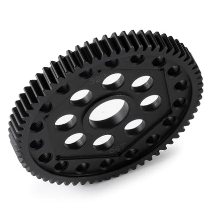 Steel Spur Gear 32 Pitch 64T RC Gears for Axial Yeti 90025 90026 | 90032 90038 SCX10 RR-10 Bomber RC Truck Upgrade Parts