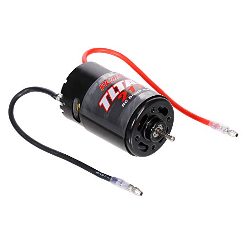 GoolRC 550 21T Brushed Motor for 1/10 RC Trail Crawler Car HSP HPI Wltoys Kyosho TRAXXAS TRX-4 TRX-6, 3.175mm Output Shaft with Integrated Cooling Fan - size: 21T