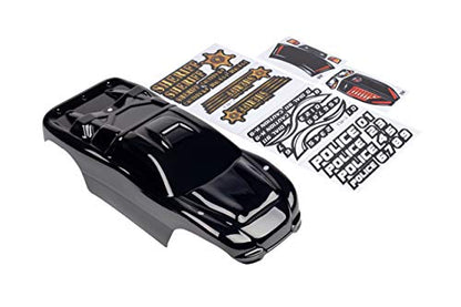 SummitLink Custom Body Police Style Compatible for 1/10 Scale RC Car or Truck (Truck not Included) R-PB-01