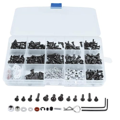 For Cars Trucks Crawler 537pcs For Universal RC Screw Kit Screws And Fastener Set Hardware Upgrades Accessories RC Car DIY Parts