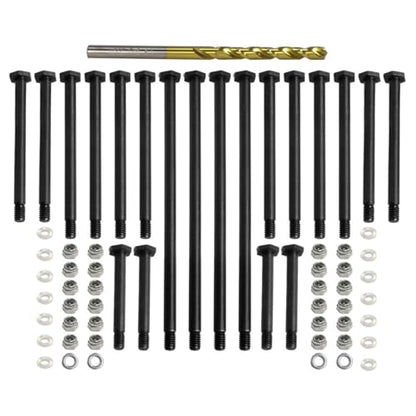 Steel 1/5 Front and Rear Suspension Pins Set Replacement Parts for TRAXXAS 1/5 X-MAXX 6S Monster Truck RC Car