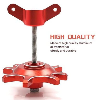 1.9/2.2 Beadlock Wheels Mounting Tool for RC Crawler Tires Rims(Red) | Wheel Mounting,1/10 Scale,Beadlock Tires,Easy Assembly,Precision Fit,Durable Construction - color: Red