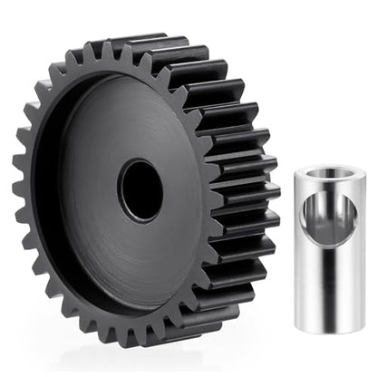 Steel 32P 5mm Pinion Gear 32T Motor Gears for 1/10 1/8 RC Car Parts - size: 32T