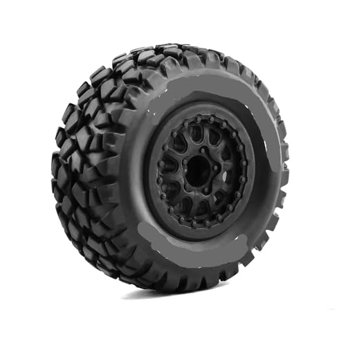 Compatible with Traxxas for Slash for HuanQi 10sc for HPI for HSP RC Car 4pcs 108mm 1/10 Short Course Truck Tire Wheel Tyre 12mm Hex RC Assortment