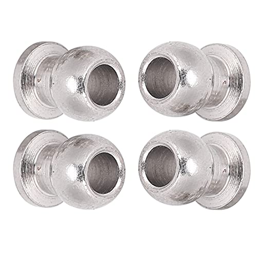 8Pcs Metal RC Car Rod Ends Ball Joint Linkage Compatible with 1/10 Hpi/Hsp/Losi/Axial//Redcat/Himoto/Losi RC Car Model Car Accessories