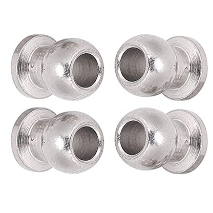 8Pcs Metal RC Car Rod Ends Ball Joint Linkage Compatible with 1/10 Hpi/Hsp/Losi/Axial//Redcat/Himoto/Losi RC Car Model Car Accessories