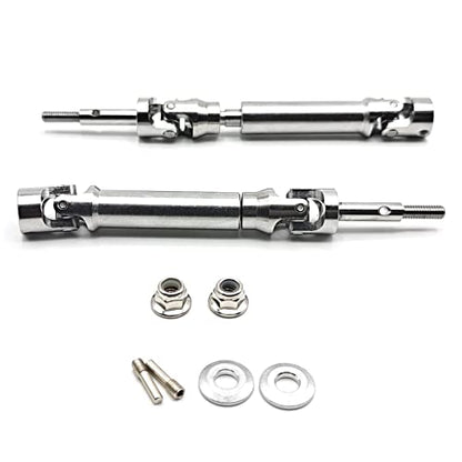 Heavy Duty Steel Rear Drive Shaft CVD for Traxxas Slash 2wd Upgrades and 1/10 Traxxas Stampede 2wd/Rustler 2wd/Hoss 2wd/F-150 Raptor 2wd RC Car(2Pcs) - style: Rear Drive Shaft CVD