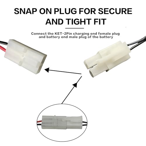9.6V NiMH/NiCd Battery Charger Cable with Standard Tamiya Plug Compatible RC Car RC Tank RC Plane RC Boat and Other Remote Control Toys for Universal 9.6V Lipo Battery USB Charger