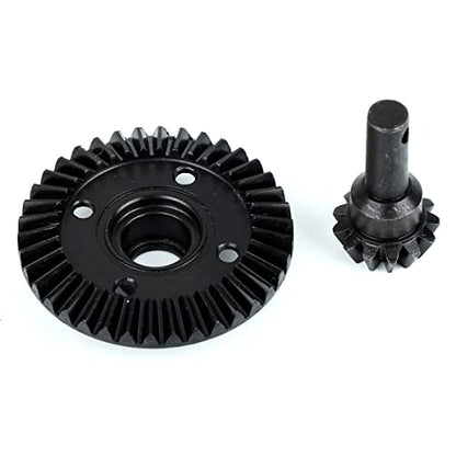 LCX Racing 1/10th RC Crawler Car AR14B Axle Hardended Steel Heavy Duty Bevel Gear Set Axle Gears -38T/13T for Axial RBX10 RYFT AXI03009 AXI03005, Upgrades Parts Accessories (Gear) - style: Gear