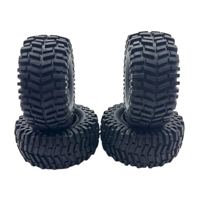 2.2 Crawler Tires with Foam Inserts for TRX4 Axial SCX10 III/II Wraith Redcat Gen 8 Vanquish VS4-10/H10/F10 RC4WD HPI 1/10 RC Rock Crawlers Trail Trucks RC Climbing Tyres, Soft & High Traction - size: 2.2 rc crawler tires