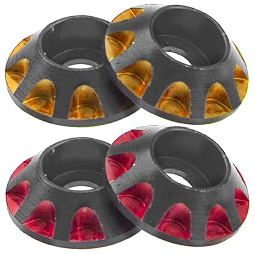 1/10 RC Wing Buttons RC Metal Rear Wing Buttons Gasket OD 11mm & 1/10 RC Wing Buttons RC Metal Rear Wing Buttons Gasket OD 11mm