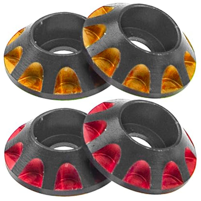 1/10 RC Wing Buttons RC Metal Rear Wing Buttons Gasket OD 11mm & 1/10 RC Wing Buttons RC Metal Rear Wing Buttons Gasket OD 11mm