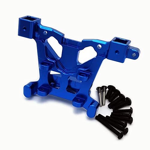 Aluminum Rear Body Mounts Body Post Blue for Traxxas Revo E Revo 1 and 2 Version Summit Slayer Pro 4x4 5314
