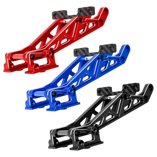 Aluminum RC Rear Wing Mount Upgrades for 1/8 Arrma Kraton V6 6S BLX EXB,Notorious 6S BLX,Replace#ARA320758 (Black) - color: Black