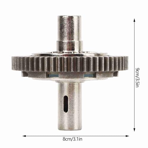 57T 0.8Mod Steel Slipper Clutch Spur Gear Set Hardened Metal Replacement for 1 10 Granite, Senton, Vorteks, Big Rock Typhon 1 8 RC Cars