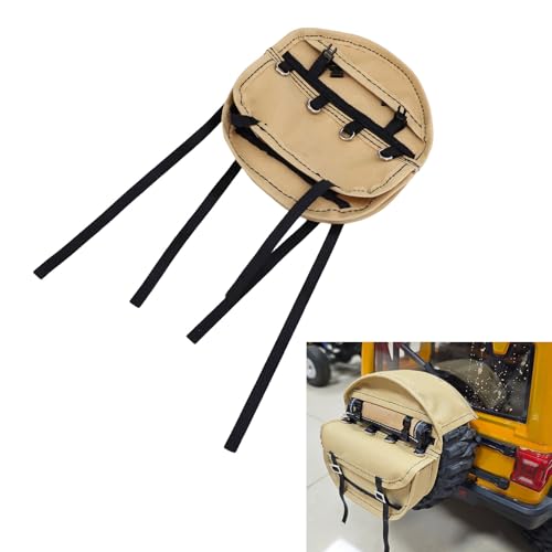 Alomejor Tire Storage Bag, RC Car Tire Cover Bag with DIY AFit for 110 112 RC Car Khaki
