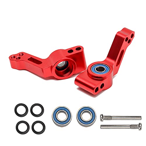Alloy Rear Stub Axle Carriers for Slash 2wd Upgrades Rustler Bandit Stampede Parts of 3752(Pair),red - style: Rear Stub Axle-Red
