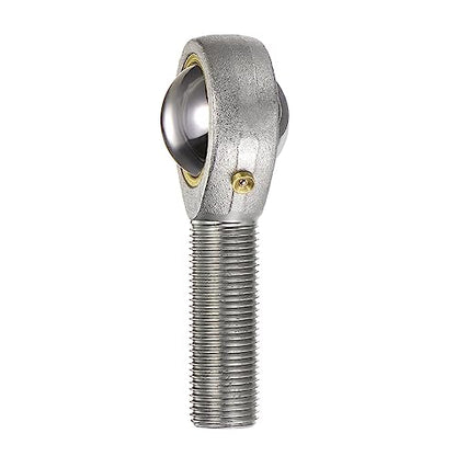 uxcell POSB10 5/8 Inch Male Rod End Bearing Set - 2pcs of 5/8-18 Left and Right Hand Thread Rod Ends with Jam Nut - size: 5/8