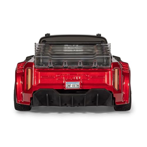 ARRMA RC Truck 1/8 Infraction 223S DSC 4X4 RTR Brushless All-Road Street Bash (Lipo Battery and Charger Not Included), Black/Red, ARA4315V4T2 - color: Black/Red