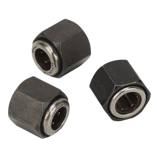 3pcs RC 12 mm Hex Nut One Way Bearing, R025 Compatible for VX 16 18 SH 21 Engines Parts for HSP 1/10 RC Car