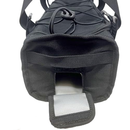 Battery Rack And Carry Bag For Ebike - Flame Resistant Material With Inner Liner And Foam Protection For Extra Ride Storage