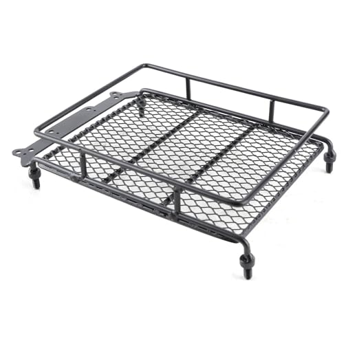 Steel Luggage Tray Roof Rack Durable Lightweight RC Crawler Car Accessory (XL 100x70cm / 39.37x27.56in) - size: XL 100x70cm / 39.37x27.56in