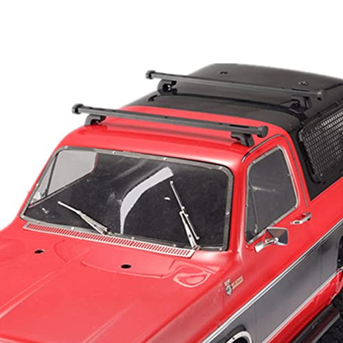 Luggage Carrier Roof Rack Roof Fixing Rail for 1/10 RC Crawler TRAXS RTX4 RTX6 Axial SCX10 III 90046 AXI03007 Parts| | -