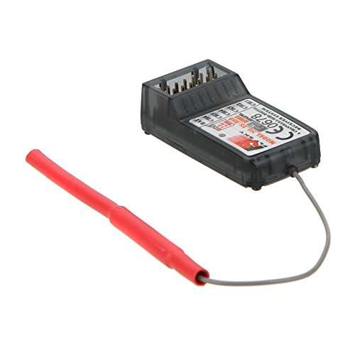 GoolRC Flysky Receiver 2.4Ghz 6CH RC Receiver Suitable for Flysky TH9X FS-CT6B FS-T6 Transmitter Popular with Modification Enthusiasts RC Controller and Receiver Kit