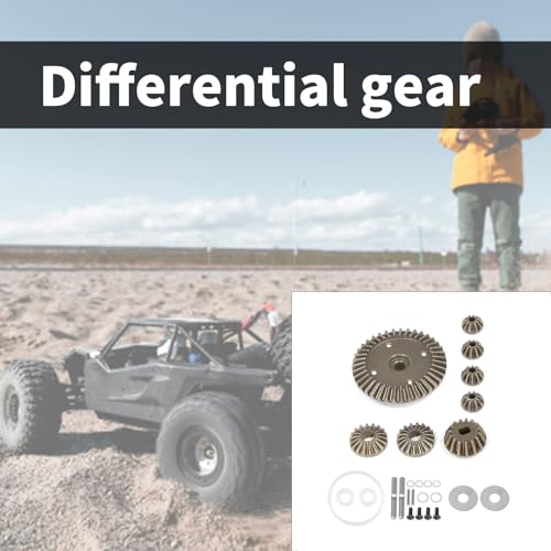 Differential Gear High Efficiency Differential Systems Kits 39T for XV02 TT02 MB01 BT01 XM01 Remote Control Car Parts Remote Control Car Accessories