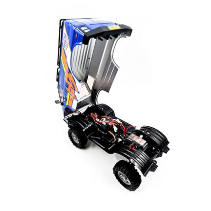 HOBBYPLUS CR18P EVO 2 RockVan RC Crawler - 1/18 Scale Mini RC Crawler with Two-Speed Transmission, All-Metal Gears, Evolved EVO Platform, Ready-to-Run, Distinctive Styling