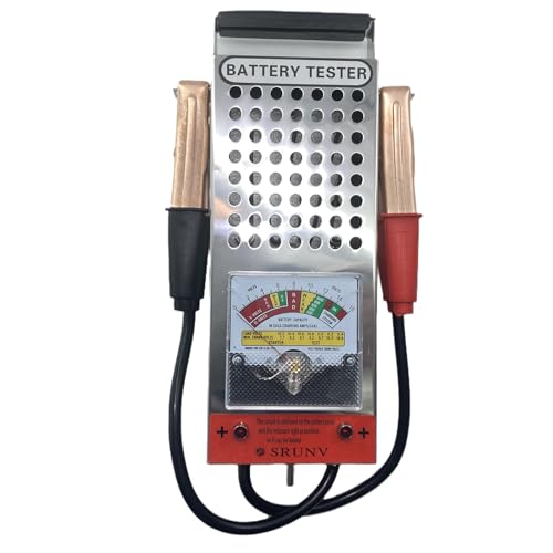 Battery Load Tester, Car Battery Load Tester 6/12V Battery Voltage Tester and Battery Load Test for Automotive 12V and 6V Batteries