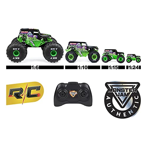Monster Jam Official El Toro Loco Remote Control Monster Truck, 1:24 Scale, 2.4 GHz, for Ages 4 and up