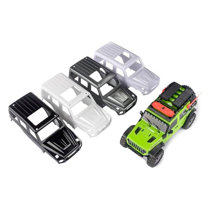1/30 RC Body Shell for Axial SCX30 Crawler Upgrade Parts (White (DIY Available)) - color: White (Diy Available)