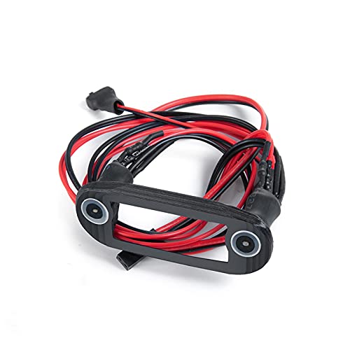 RC-Hub Front Light Lamp LED Headlight Set for 1/24 Axial SCX24 AXI00002 RC Crawler (White) - color: White
