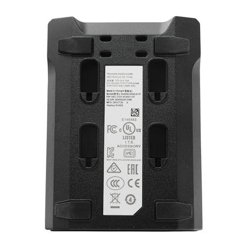 4-Slot Battery Charger for Zebra TC21 TC26 Handheld Android PDA Phone Barcode Scanner(SAC-TC2Y-4SCHG-01) 12V4A Includes Adapter & LED Charging Indicator
