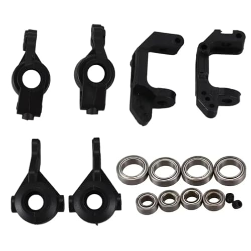 RC Steering Knuckle Block for HSP 94111 94123 94107 94108 Front Rear Steering Knuckle Hub Base C 02013 02014 02015 RC Monster Truck for Buggy Drift Car Parts(B) - size: B