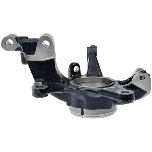 Detroit Axle - 2pc Front Right Knuckle Kit for 2007-2012 Mazda CX-7 | 2007-2015 CX-9, 2008 2009 2010 2011 Passenger Side Steering Knuckle Wheel Bearing Replacement - size: 2UW471911/Kit