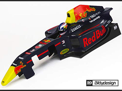 Type-6R 1/10 F1 Body (Clear) (Light Weight) / BittyDesign / BDYF1-T6R