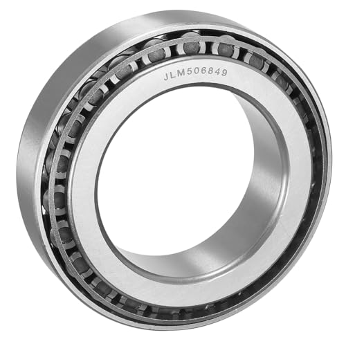 uxcell JLM506849/JLM506811 Tapered Roller Bearing Cone and Cup Set, 2.165" Bore x 3.543" OD x 0.906" Thick, Chrome Steel Taper Bearing Set, ABEC-3 - size: JLM506849/JLM506811