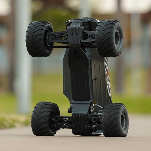 ARRMA RC Truck 1/10 Gorgon 2 Wheel Drive RTR Brushed Monster Truck Battery & Charger Included Gun Metal ARA3230ST3 - color: Gun Metal