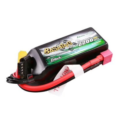 Gens ace G-Tech Bashing 2200mAh 11.1V 35C 3S Lipo Battery with T Plug