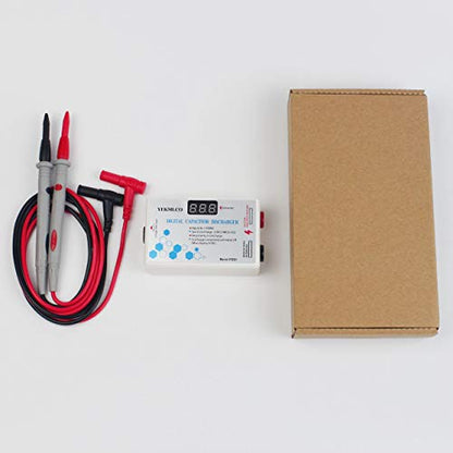 Digital Capacitor Discharger Quick Discharge Voltage Tester Protection Electrician Voltage Discharging Tool for Electronic