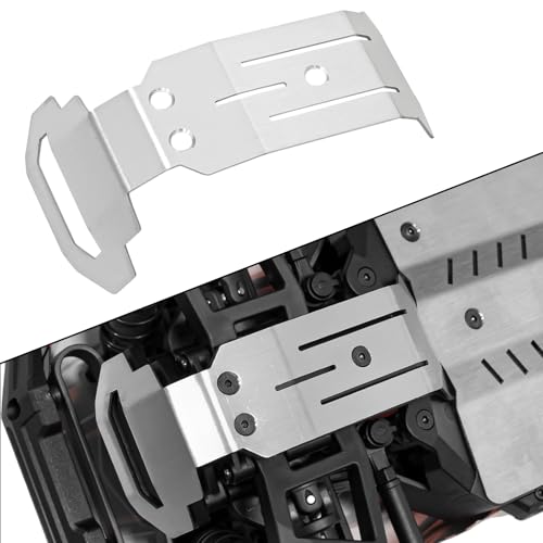 RC Chassis Armor Skid Plate Stainless Steel | for 1/16 Traxxas Mini Maxx 107154-1 Mini XRT 108076-1