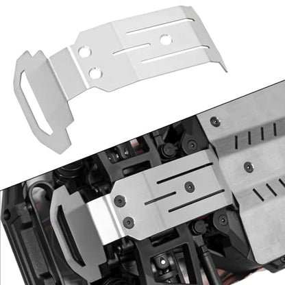RC Chassis Armor Skid Plate Stainless Steel | for 1/16 Traxxas Mini Maxx 107154-1 Mini XRT 108076-1
