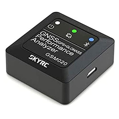 SKYRC GNSS Performance Analyzer RC GPS+GLONASS Speedometer, Bluetooth Enabled Race Data Logger and Speed Tracker for RC Cars and Planes. GSM020 SK-500023