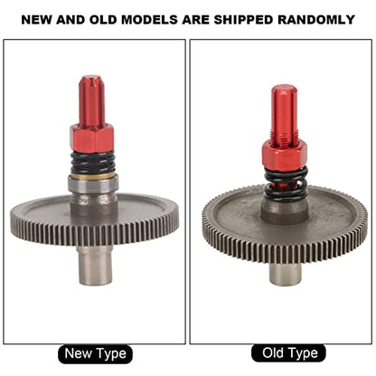Slipper Gear Set, Durable Metal Construction for Enhanced Performance Differential Upgrade Parts Compatible with 1/10 Scale RC Cars for Enthusiasts Racers and Hobbyists