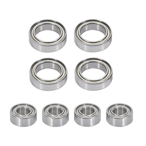 Double Rubber Seal for SG1603 SG1604 for UDIRC UD1601 UD1602 UD1603 UD1604 8Pcs Ball Bearing Set 1/16 rc Car Spare Parts Accessories