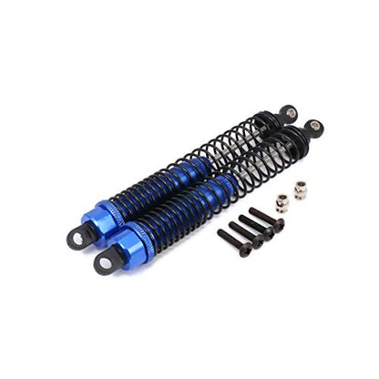 Shock Absorber Damper 130mm Oil Adjustable Alloy Aluminum for RC Car 1/10 Crawler Truck Upgraded Hop-Up Parts ECX VRX HPI HSP Traxxas Losi Axial Tamiya Redcat Himoto Losi(Dark Blue)