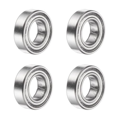 uxcell 4Pcs SMR137ZZ Deep Groove Ball Bearings, 7x13x4mm 440C Stainless Steel Double Shielded Bearings, ABEC 5 - size: 7x13x4mm