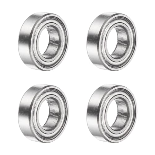 uxcell 4Pcs SMR138ZZ Deep Groove Ball Bearings, 8x13x4mm 440C Stainless Steel Double Shielded Bearings, ABEC 5 - size: 8x13x4mm